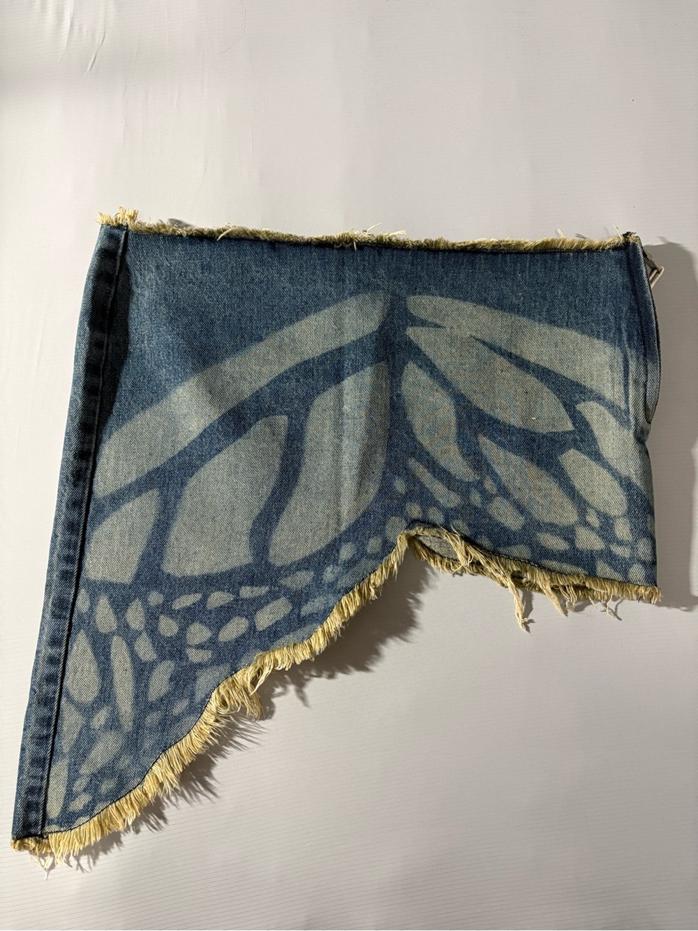 1xblue Denim Butterfly Print Two-Piece Set - Picture 6 of 11